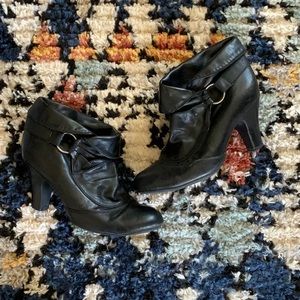 Black Heeled Booties